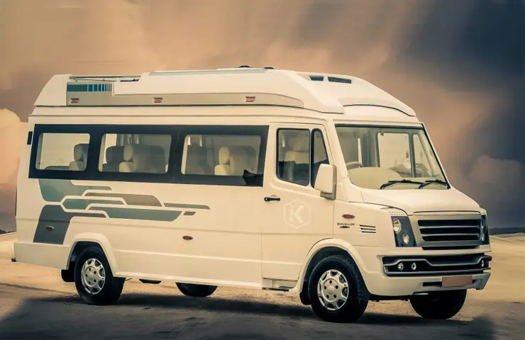 9 Seater Maharaja Tempo Traveller on Rent in Delhi