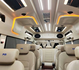 9 Seater Maharaja Tempo Traveller