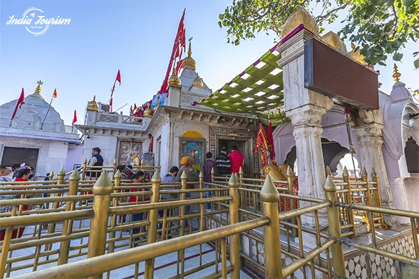 Front View of Naina Devi Temple