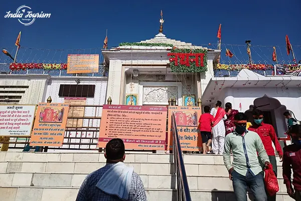 Inside View of Naina Devi Temple
